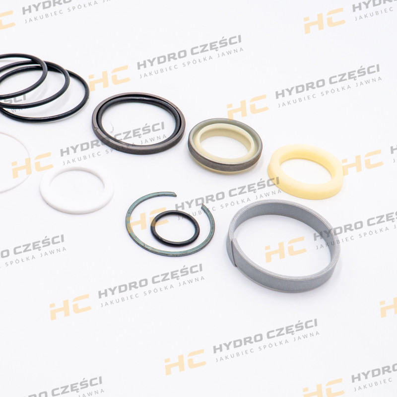 Комплект уплотнений цилиндра стрелы JCB