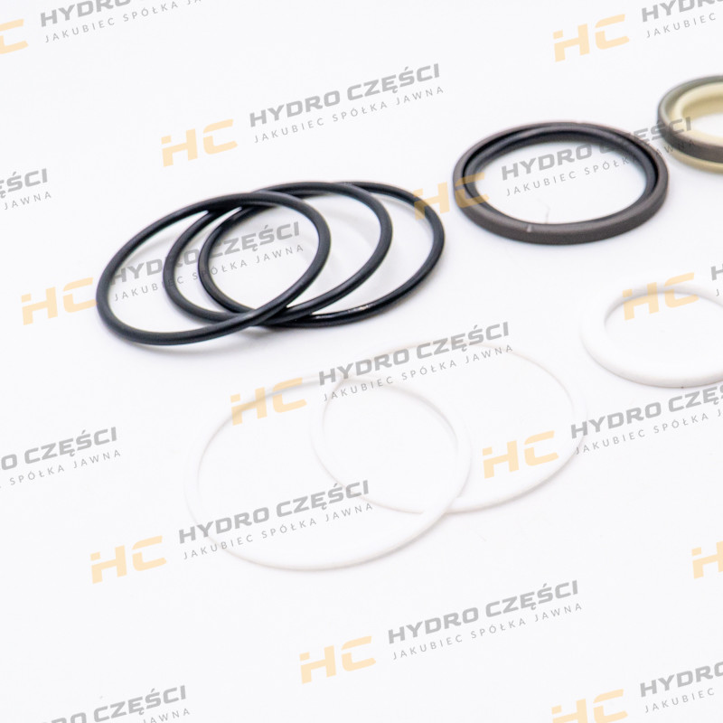 Комплект уплотнений цилиндра стрелы JCB