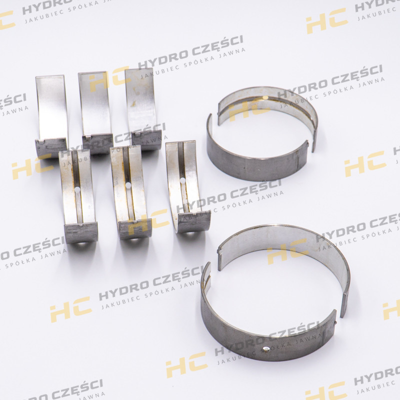 Комплект вкладышей JCB для вала с замками -0,25 мм DIESELMAX-OEM