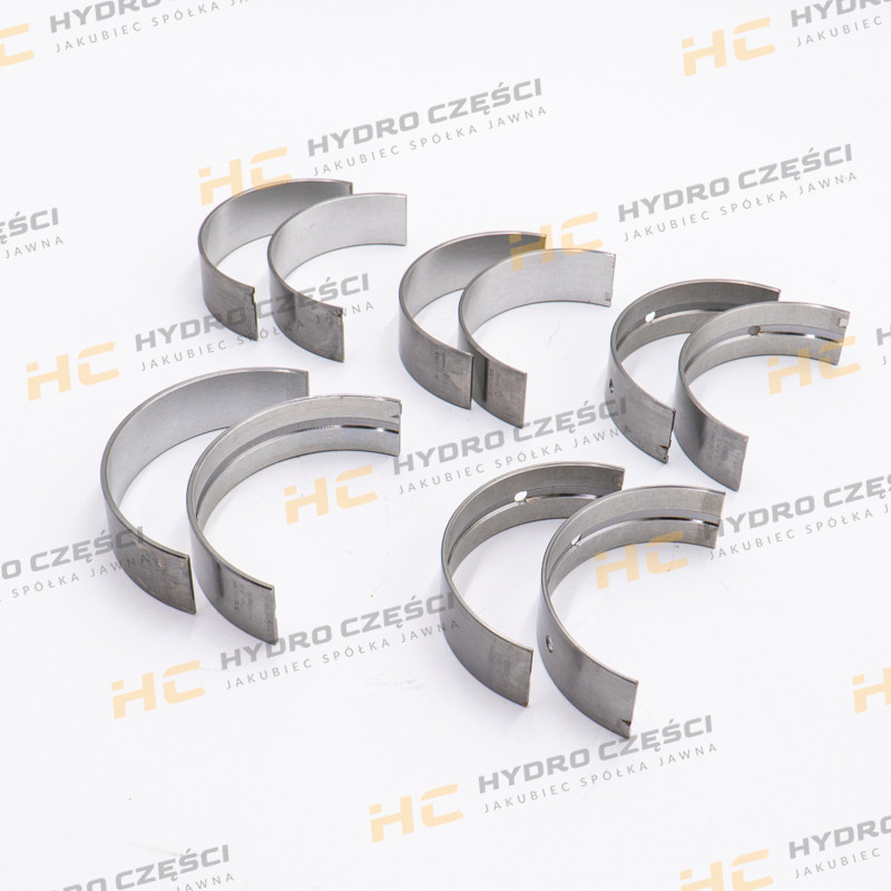 Комплект коренных вкладышей JCB с замками DIESELMAX STD, оригинал