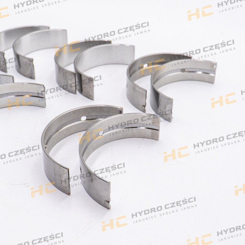 Комплект коренных вкладышей JCB с замками DIESELMAX STD, оригинал