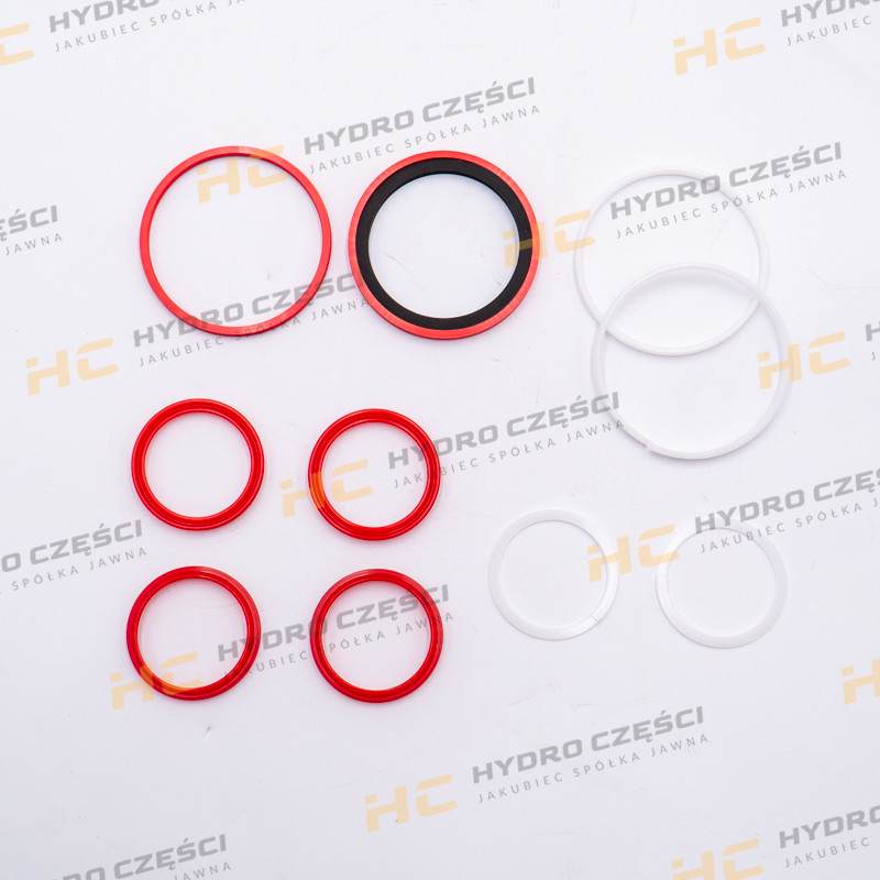 Комплект уплотнений рулевого цилиндра JCB — телескопический погрузчик DELLAR (качество OEM)