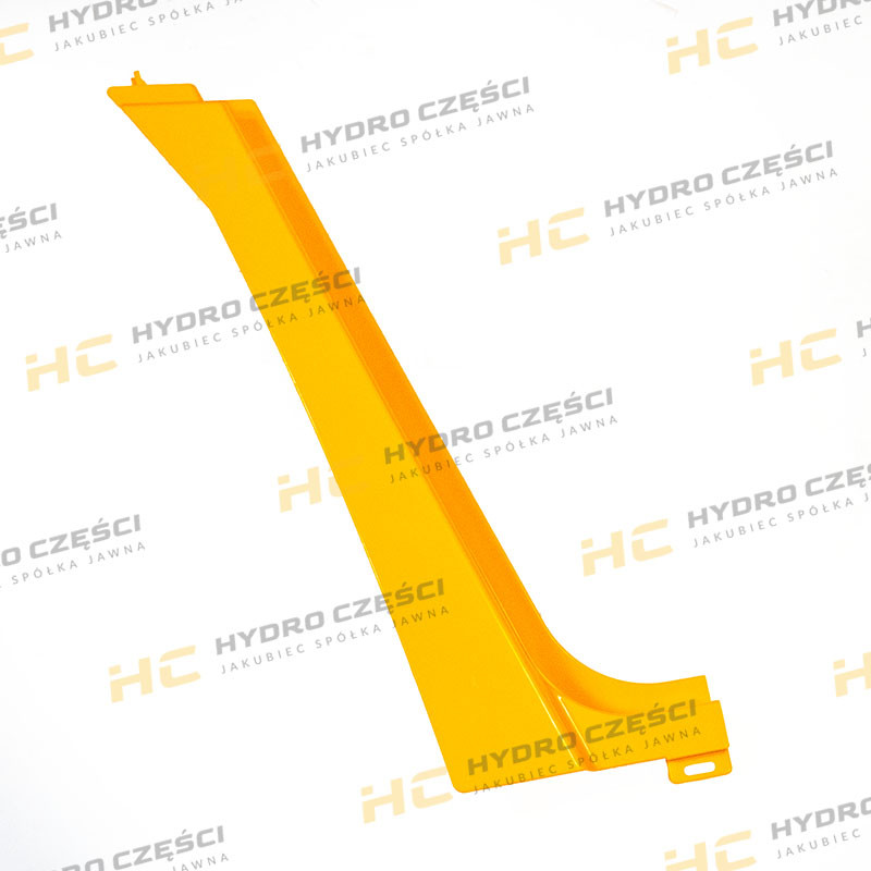 Направляющая крышки двигателя JCB, верхняя правая часть — 3CX 4CX
