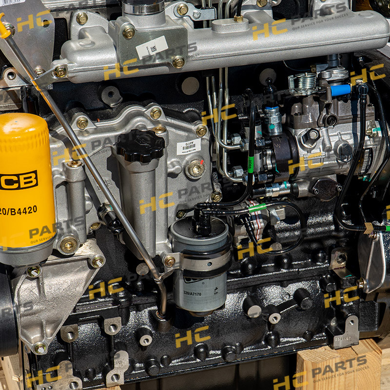 Двигатель JCB в сборе Dieselmax Tier 3, 68 кВт, 12 В