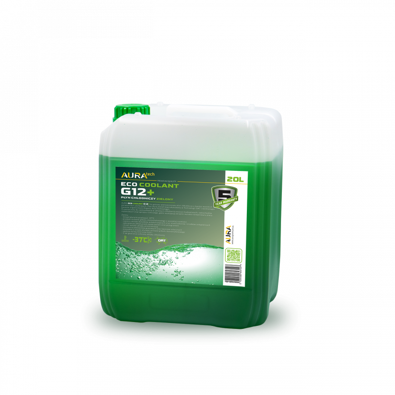 Охлаждающая жидкость Aura Eco COOLANT G12 +, зелёная, 20 л