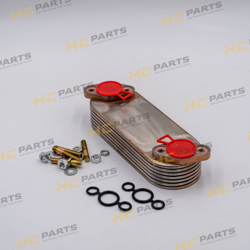 Масляный радиатор двигателя JCB PERKINS AA AB AK AR — 3CX 4CX KMP