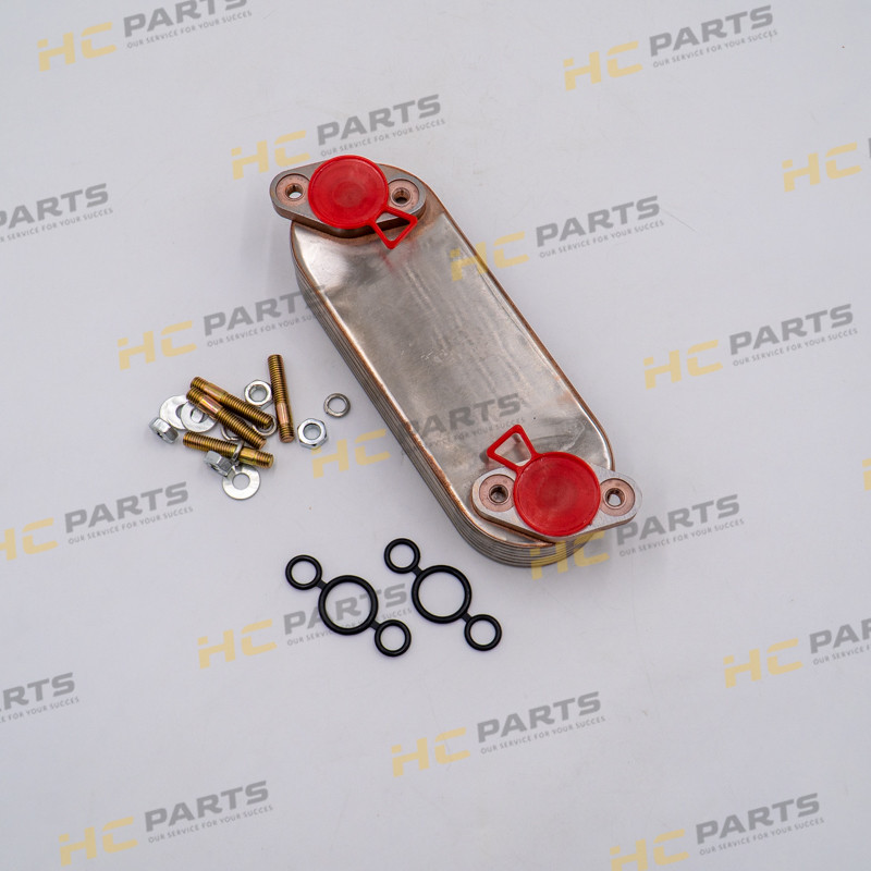 Масляный радиатор двигателя JCB Perkins AA AB AK AR — 3CX 4CX KMP