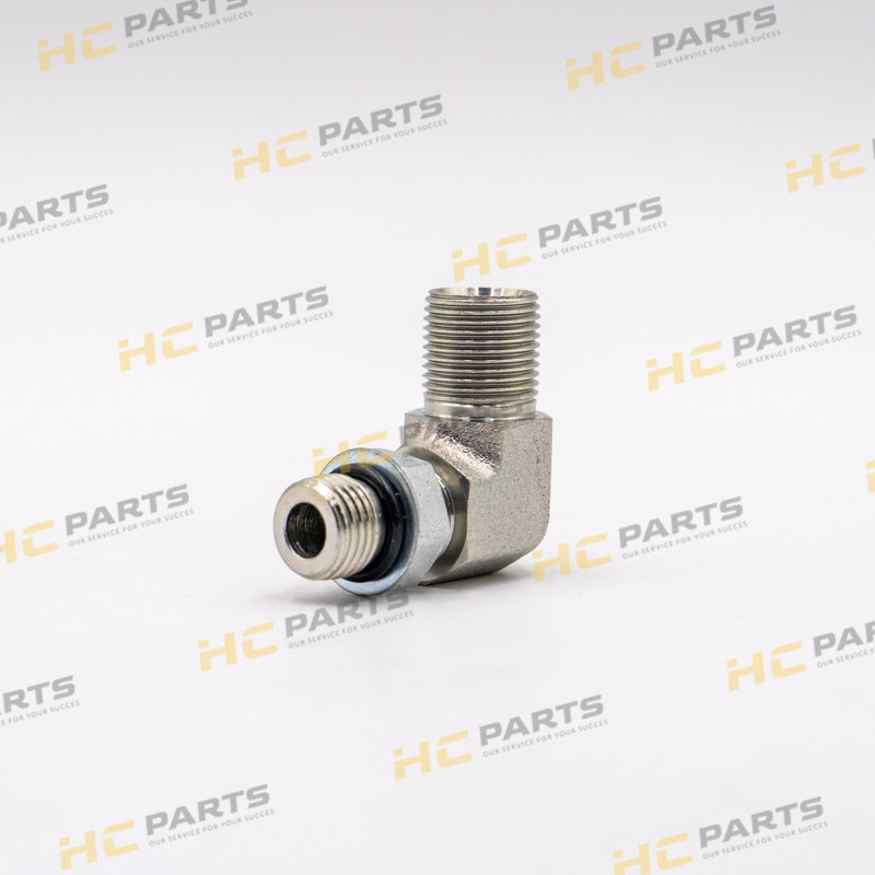 Переходник JCB 9/16UNF — 3/8BSP — AZERI PARTS