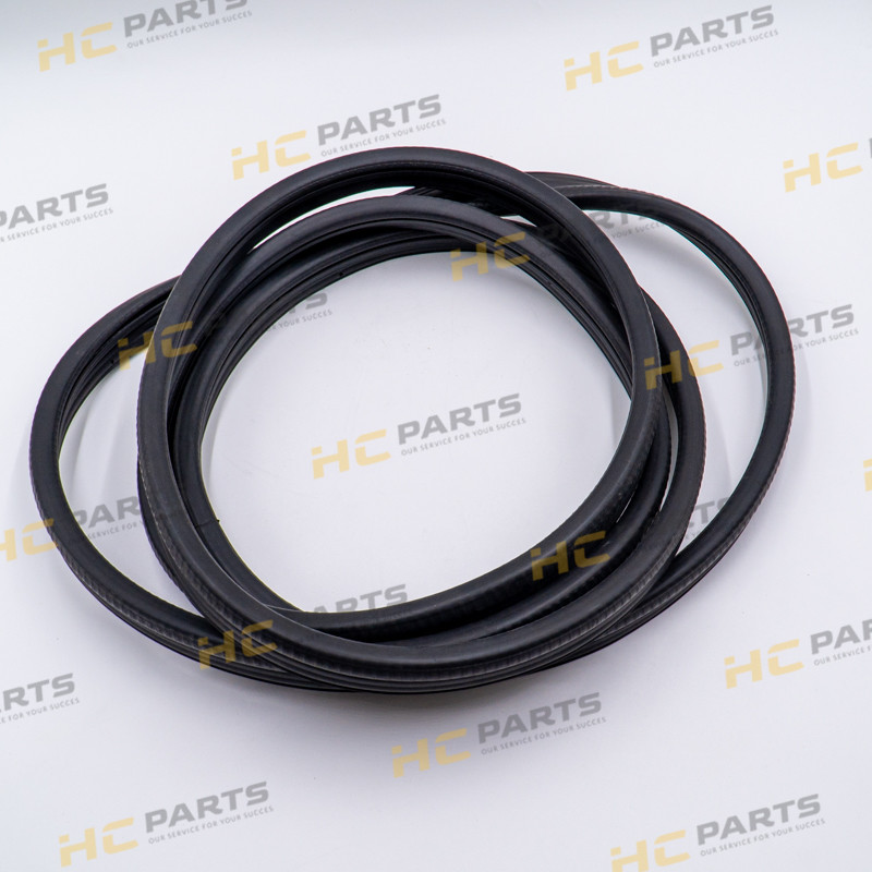 Уплотнитель бокового стекла JCB, левый, P21, 3CX, 4CX, AZERI PARTS