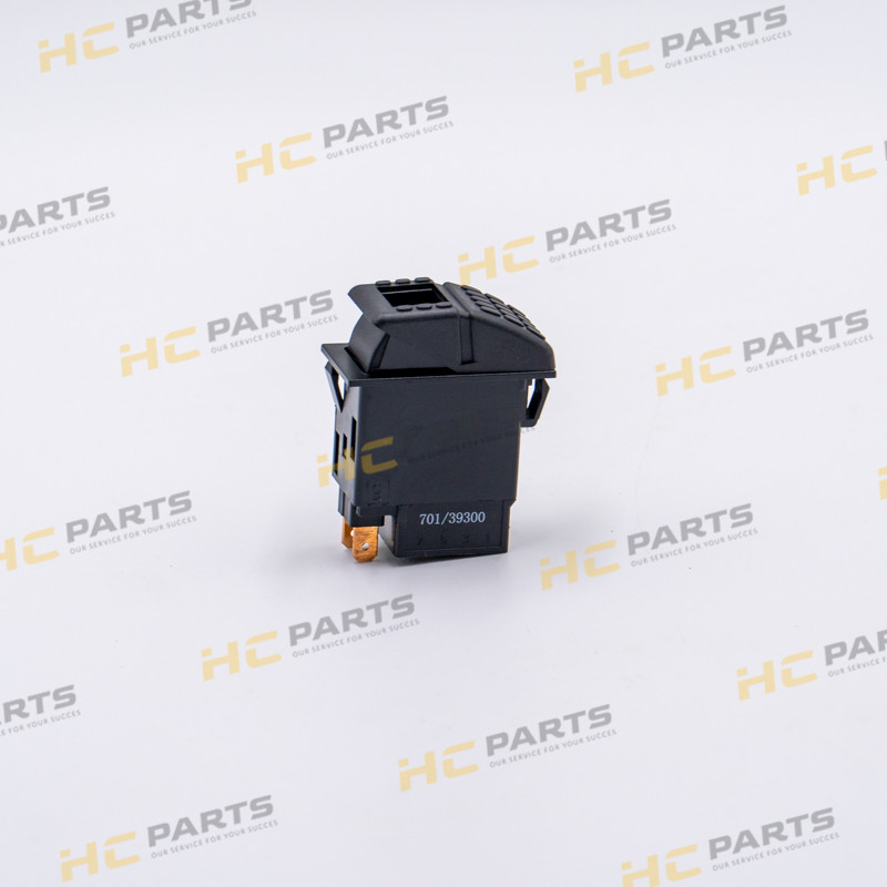 Переключатель кабины JCB с клавишей (2 контакта) — телескопический погрузчик