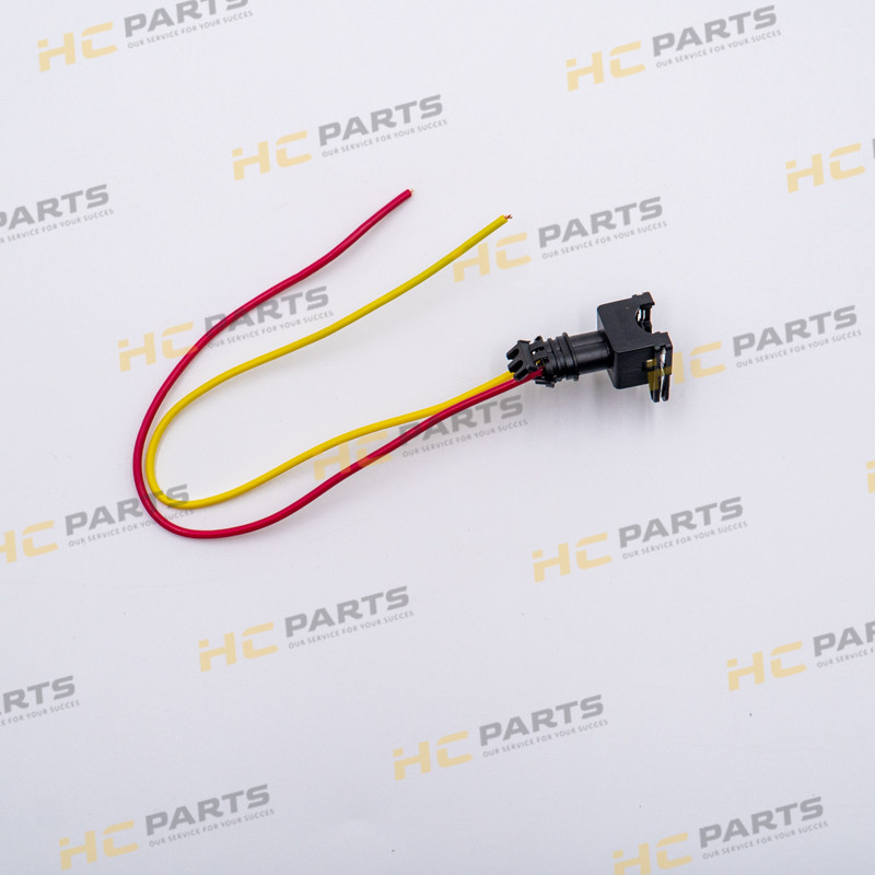 Гнездовой разъем JCB с кабелем, 2 контакта