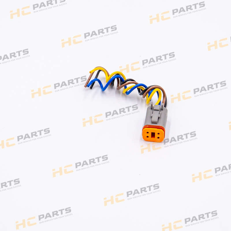 Вилка для лампы 700/50018-4, штыревая, с заземлением