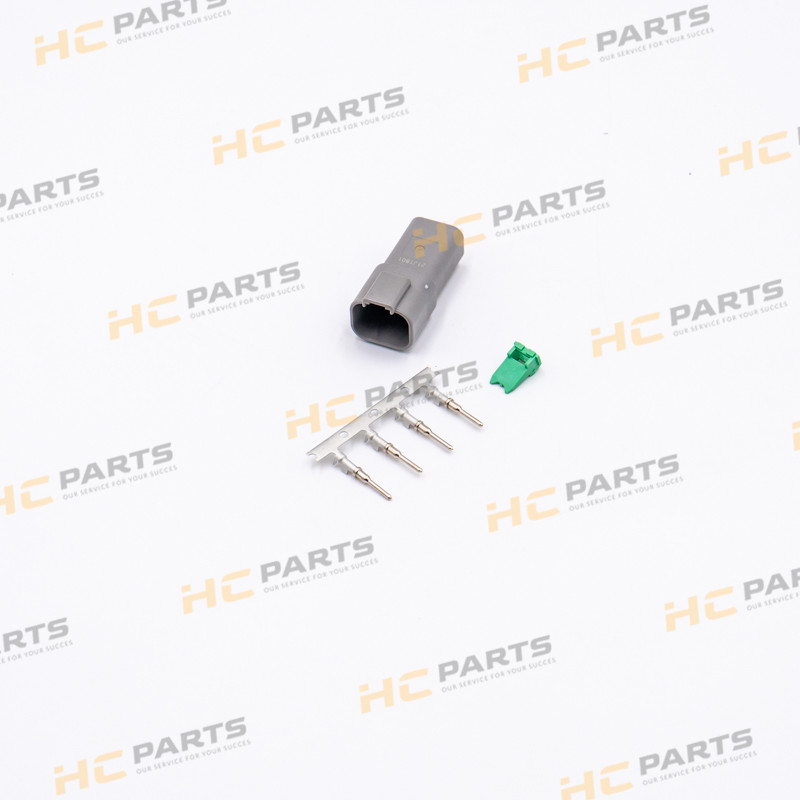 Штекерное соединение JCB, 4 контакта