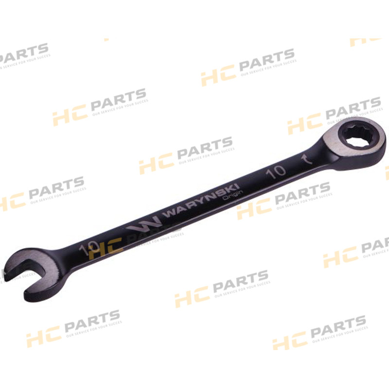 Комбинированный ключ 10 мм с трещоткой на 72 зуба, стандарт ASME B107-2010