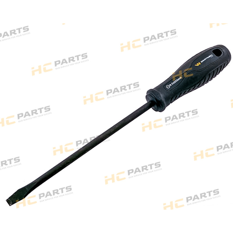 Шлицевая отвёртка 8 x 200 мм. Сталь SVCM