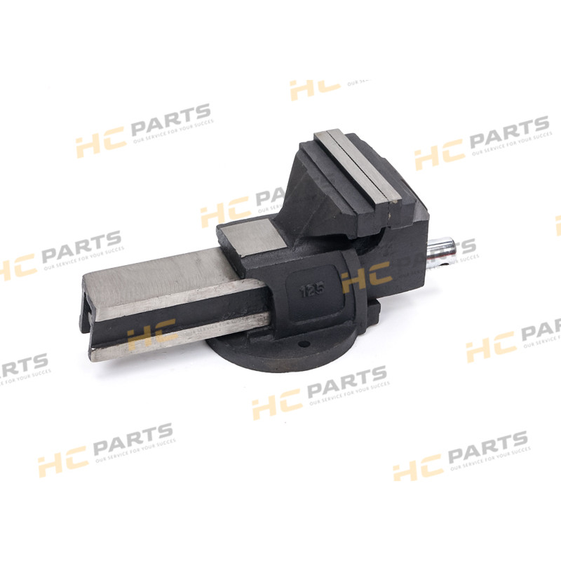 Слесарные тиски из ковкого чугуна, фиксированные, 125 мм