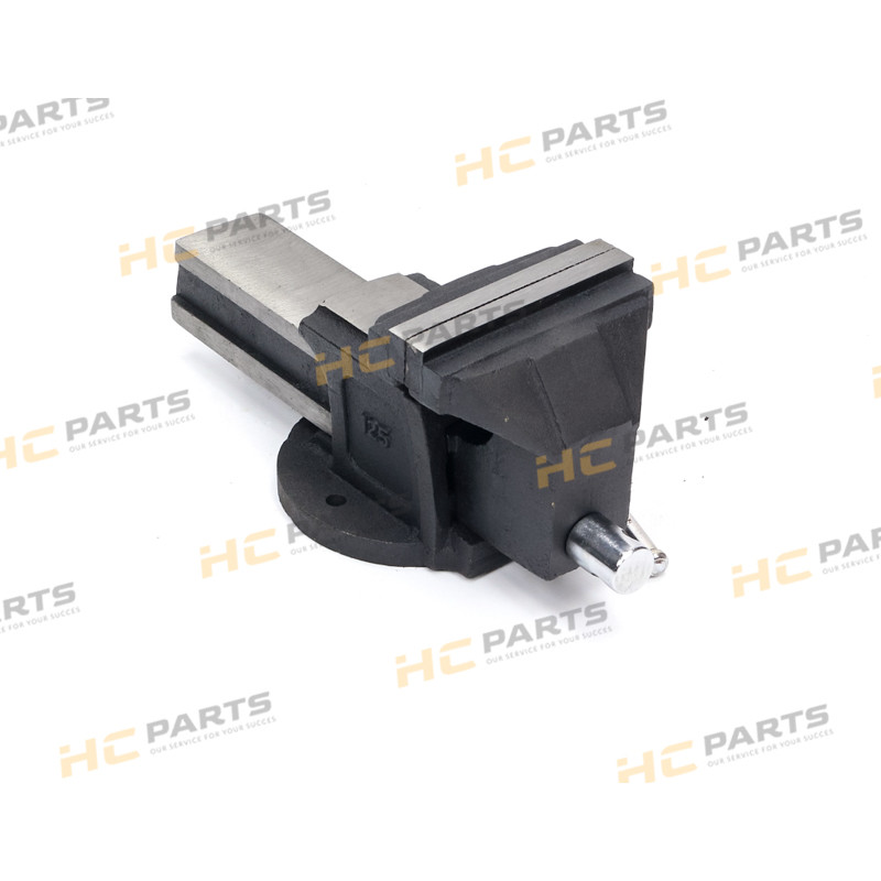 Слесарные тиски из ковкого чугуна, фиксированные, 125 мм