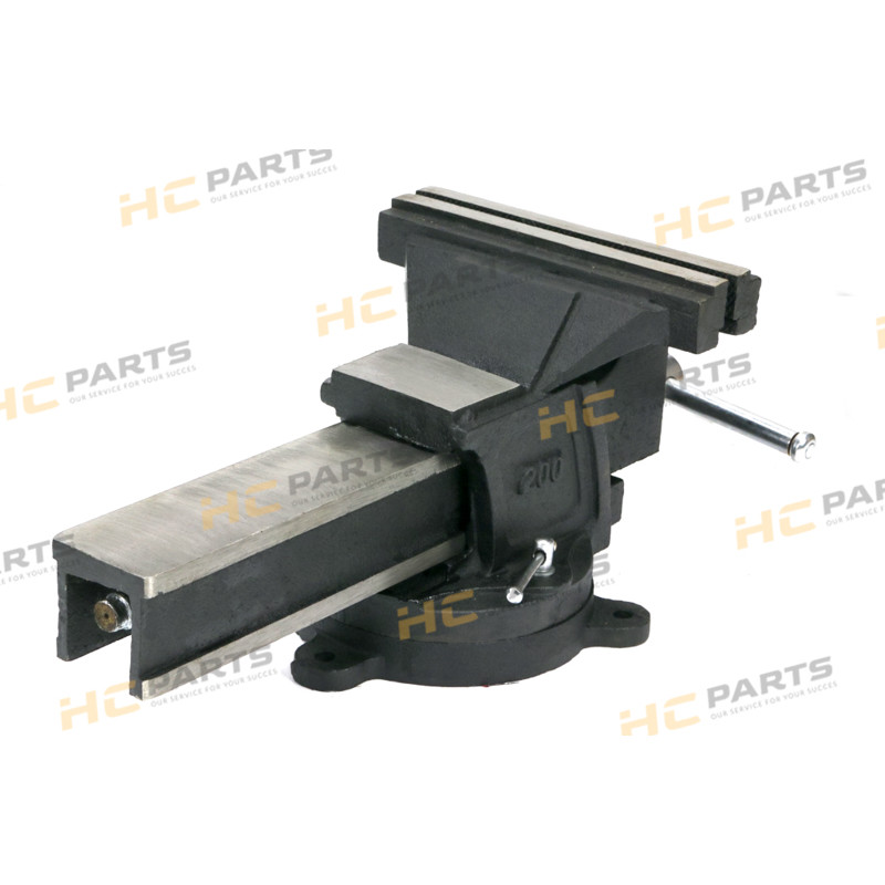 Слесарные тиски из ковкого чугуна, вращающиеся на 200 мм