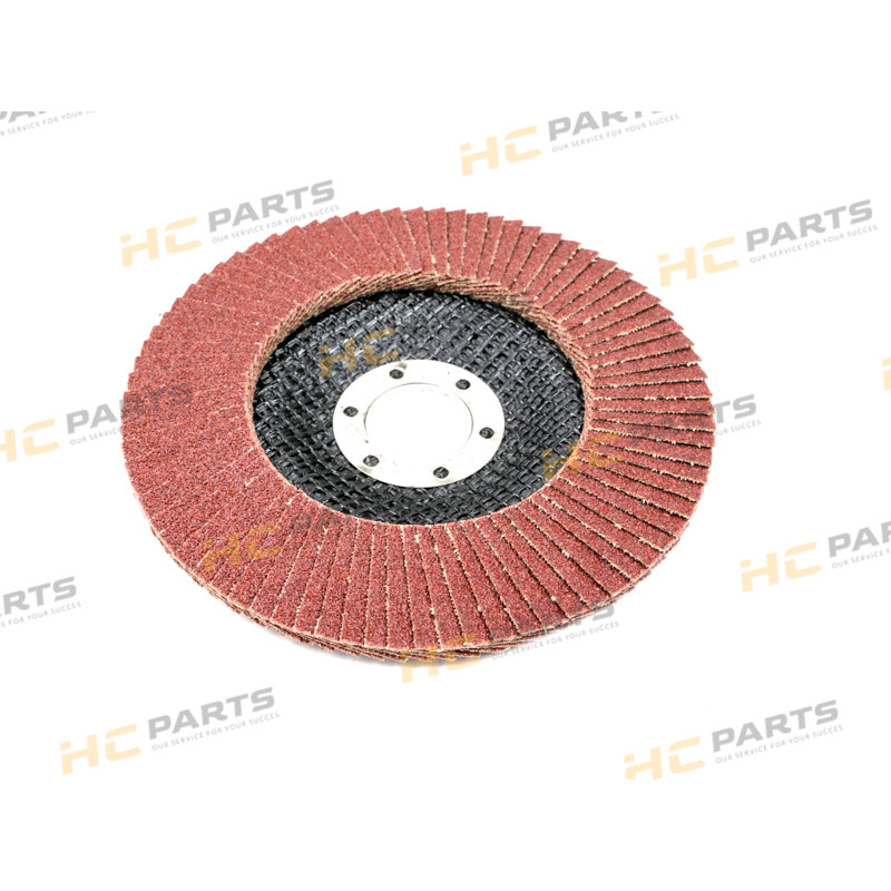 Диск для шлифовальной машины 125 мм ребристый с электрокорундом GR60-WARYŃSKI