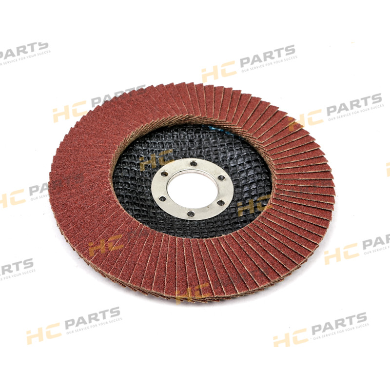 Диск для шлифовальной машины 125 мм ребристый с электрокорундом GR80-WARYŃSKI